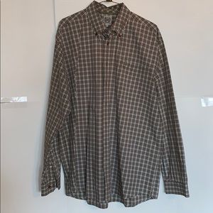 Cinch Men’s Brown Stripe Button Down Shirt